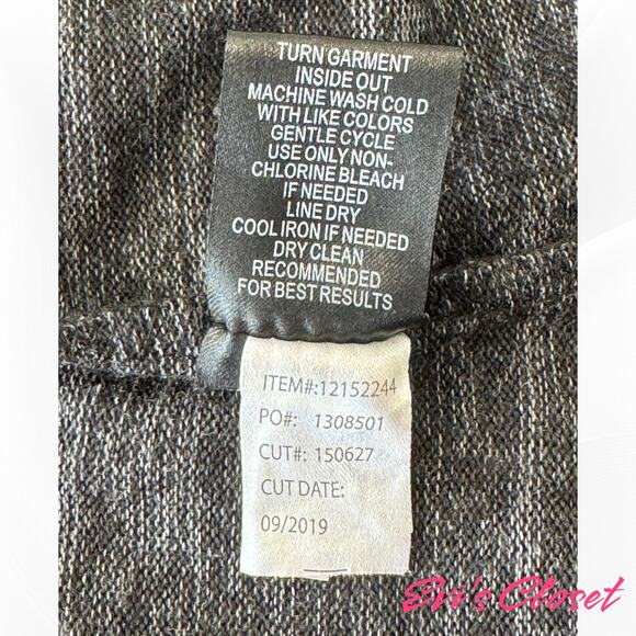 Torrid Women's Soft Plush V Neck Lace Up Sweater Grey Sz Torrid 0 12-L - Picture 7 of 8